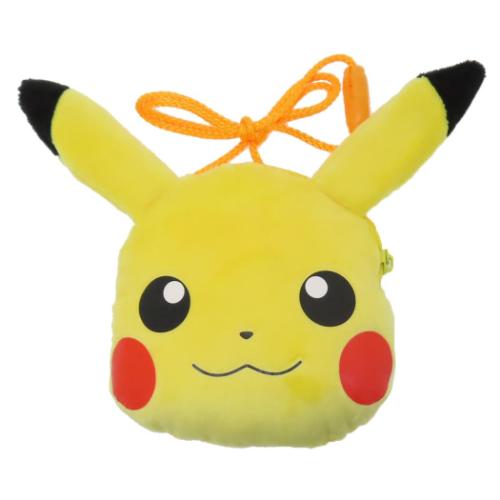 ポケットモンスター キャラクター ポシェット フェイスネックポーチ ピカチュウ ポケモン グッズ