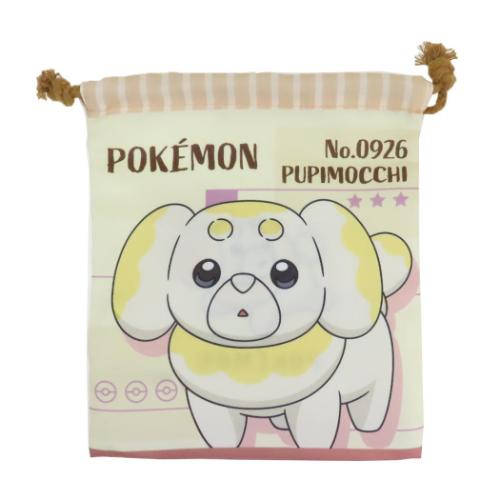 ポケットモンスター 巾着袋 きんちゃくポーチ パピモッチ ポケモン｜cinemacollection