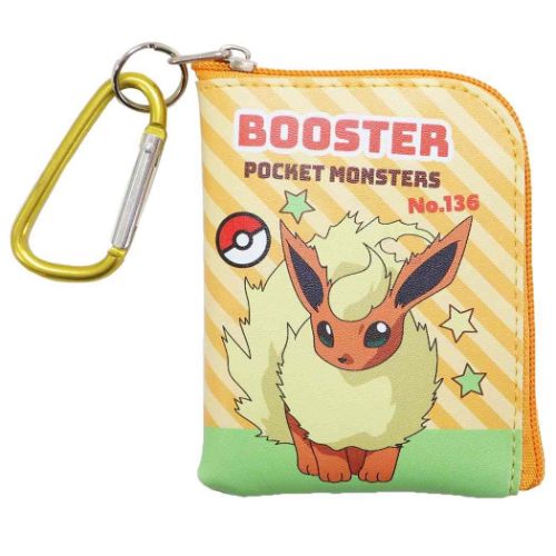 Yahoo! Yahoo!ショッピング(ヤフー ショッピング)ポケットモンスター カラビナ付きL字ミニミニポーチ ポケモン ミニポーチ キャラクター ブースター プレゼント 男の子 女の子 ギフト バレンタイン