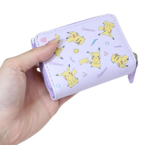 ポケットモンスター ミニ財布 三つ折りコンパクト財布 ポケモン ミニウォレット キャラクター ピカチュウ