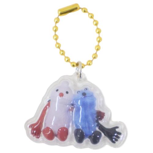 ぷっくりったいプチボールチェーン パペットスンスン キーホルダー