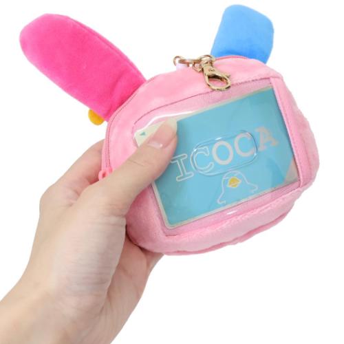 ウサハナ フェイスパスケース 定期入れ＆小銭入れ ロディxサンリオ