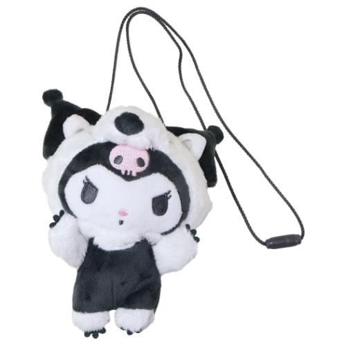サンリオ　しまむら バンザイシリーズ ぬいぐるみネックポーチ 3点 クロミ ポシェット ぬいぐるみネックポーチ バンザイシリーズ アリクイ
