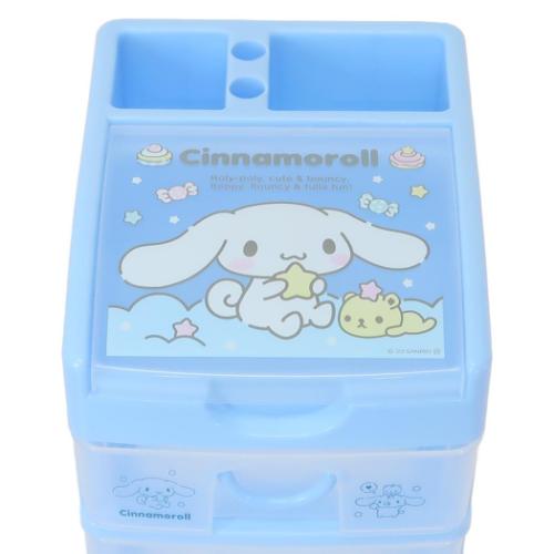 卓上収納 サンリオキャラクターズ 4段チェスト サンリオ シナモン