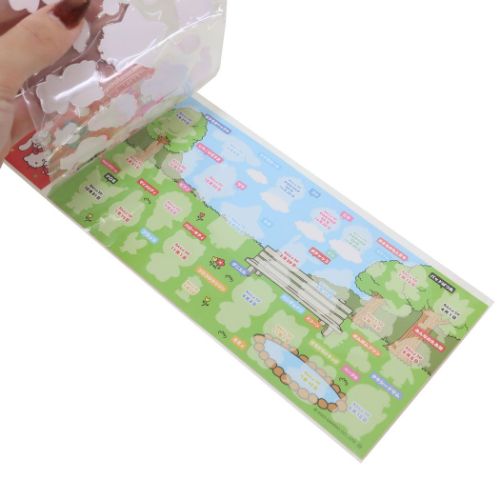 キャラクターずかんシール サンリオキャラクターズ シールシート