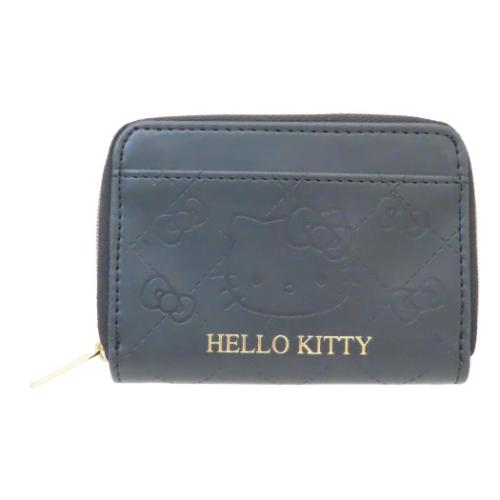 小銭入れ 型押し財布 ハローキティ サンリオ カード＆コインケース キャラクター