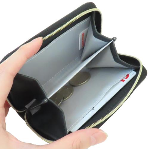 小銭入れ 型押し財布 ハローキティ サンリオ カード＆コインケース キャラクター