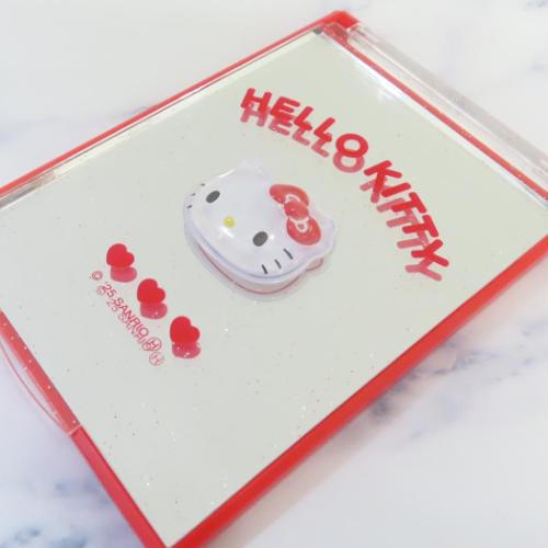 ミニコンパクトミラー 手鏡 ハローキティ サンリオ 折りたたみ