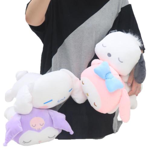 マイメロディ グッズ ぬいぐるみクッション キャラクター 寝そべり抱き