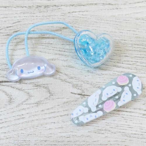 シナモロール サンリオ キャラクター ヘアアクセ おしゃれセット