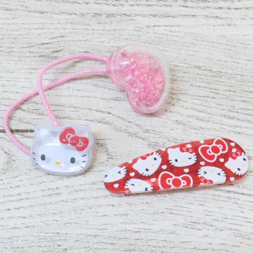 ハローキティ おしゃれセット ヘアアクセ サンリオ キャラクター グッズ