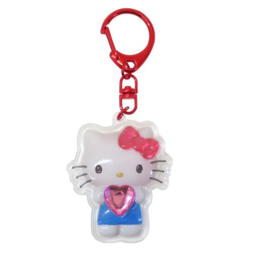 ハローキティ ぷっくりったいキーホルダー サンリオ キーリング