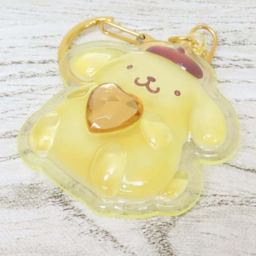 ぷっくりったいキーホルダー キーリング ポムポムプリン ケイ