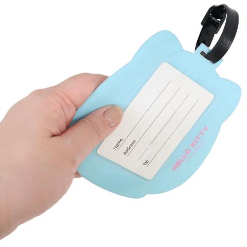 ネームプレート ダイカットPVCケース サンリオ ハローキティ だるまシリーズ ネームタグ 目印 キャラクター