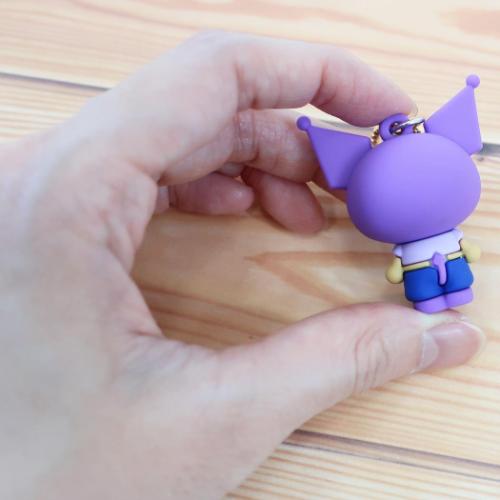 クロミ PVCマスコット サンリオ キーチェーン キャラクター 日焼け
