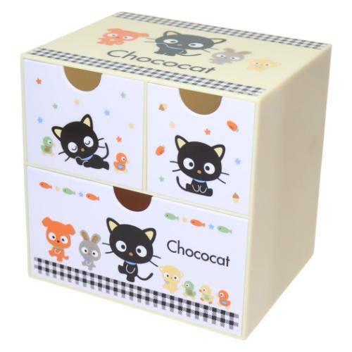 卓上収納 チョコキャット キャラチェスト サンリオ : キャラクターの