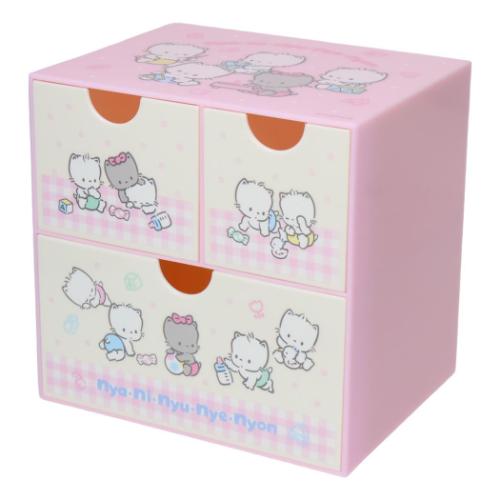 卓上収納 ニャニィニュニェニョン キャラチェスト サンリオ 整理