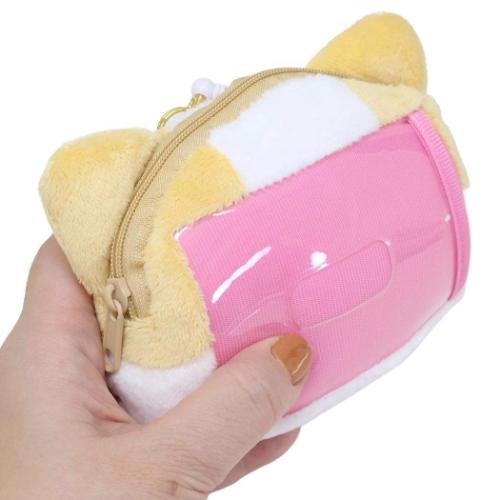 マシュマロみたいなふわふわにゃんこ グッズ 定期入れ キャラクター