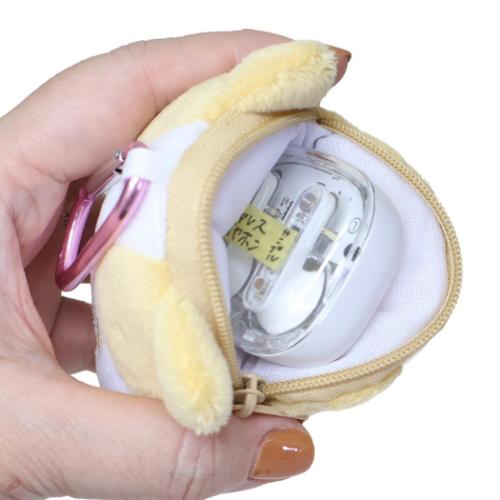 コインケース カラビナ付き小銭入れ サンリオ マシュマロみたいなふわふわにゃんこ かわいい 小物入れ