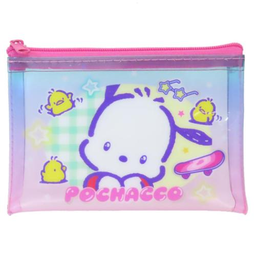 Yahoo! Yahoo!ショッピング(ヤフー ショッピング)ポチャッコ グッズ ミニポーチ サンリオ キャラクター クリアフラットポーチ S
