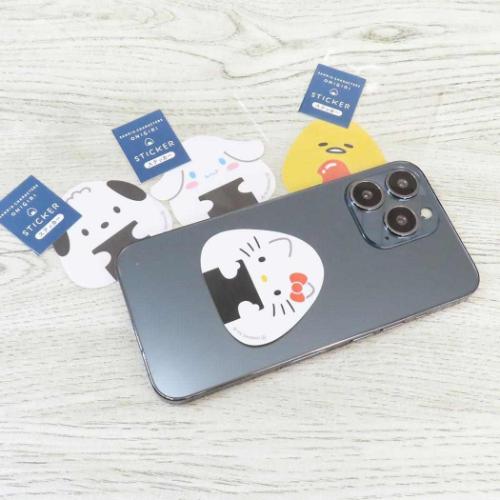 ポチャッコ サンリオ キャラクター ダイカットシール キャラクターステッカー おにぎりシリーズ ケイカンパニー