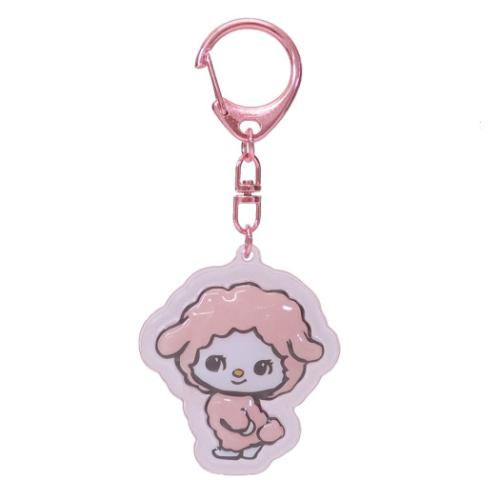 キーリング ぷっくりったいキーホルダー スイマーxサンリオ