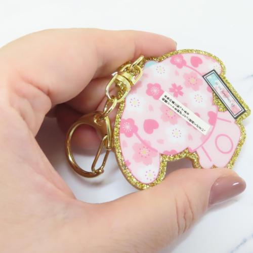 マイメロディ アクリルキーホルダー キーリング 和雑貨シリーズ