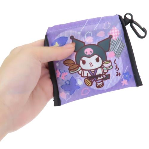 クロミ グッズ ショッピングバッグ キャラクター ポケット付きプチエコバッグ 和雑貨シリーズ サンリオ