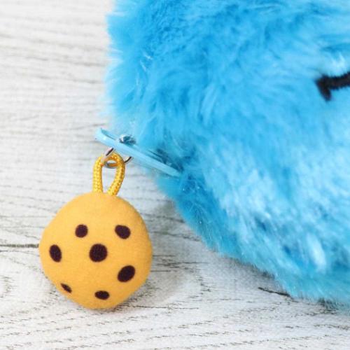 定期入れ リール付きフェイスパスケース クッキーモンスター セサミ