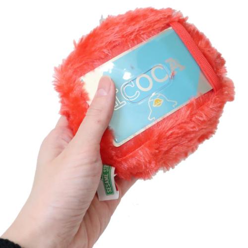 ELMO super 106 ケース付き SESAME STREET（セサミストリート） グッズ 定期入れ キャラクター