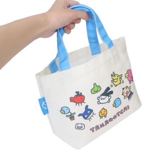 SPAO✖️Tamagotchi キャラクター柄 トシラバッグ お弁当バッグ ミニトート たまごっち ランチバッグ バンダイ 集合