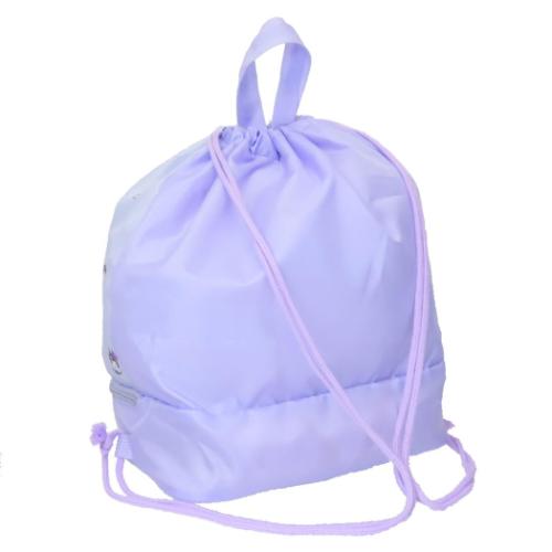 プールバッグ 2層ナップサック サンリオ クロミ パープル マルヨシ 海プール レジャー用品 女の子
