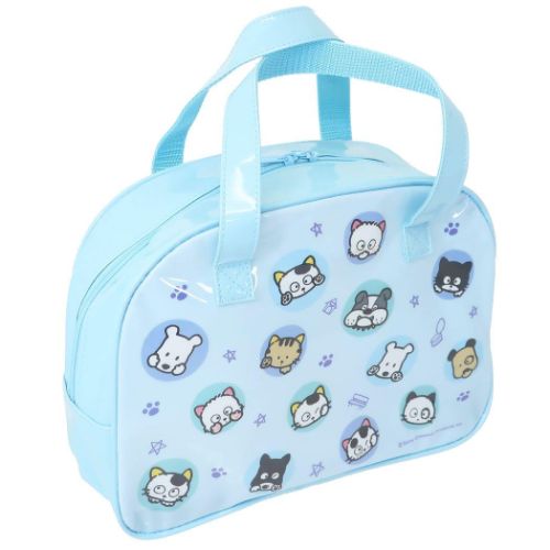 プールバッグ ボストンバッグ タマ＆フレンズ サックス マルヨシ ビニールボストンバッグ 海プール レジャー用品 ビーチバッグ キッズ 女の子 男の子
