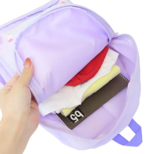 ハローキティ キャラクター キッズリュック リュックサック パープル サンリオ