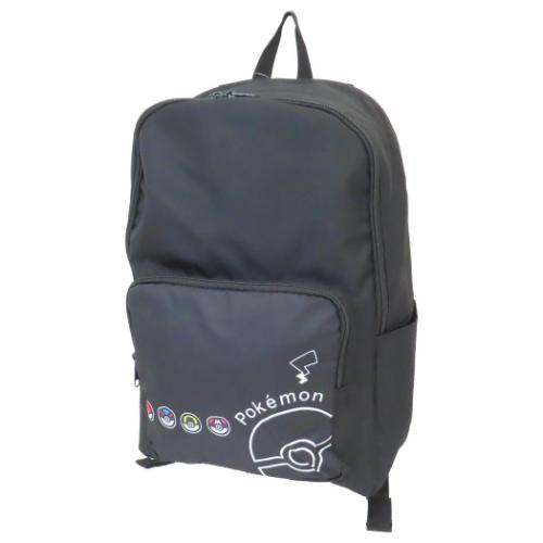 ポケットモンスター グッズ デイパック キャラクター 18Lリュック クロ モンスターボール