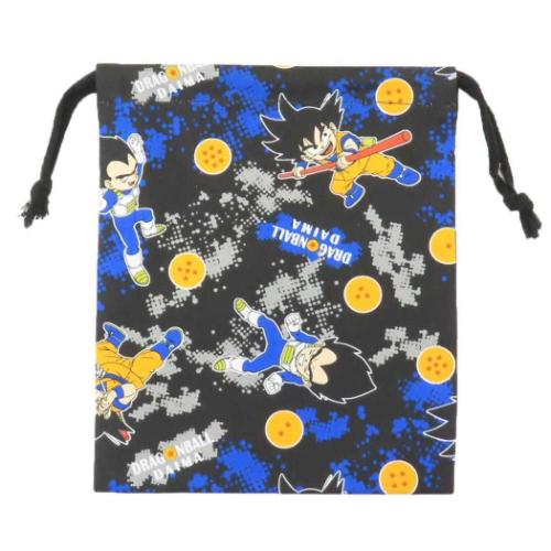 巾着S きんちゃくポーチ 巾着袋 ドラゴンボールDAIMA 新入学 マルヨシ