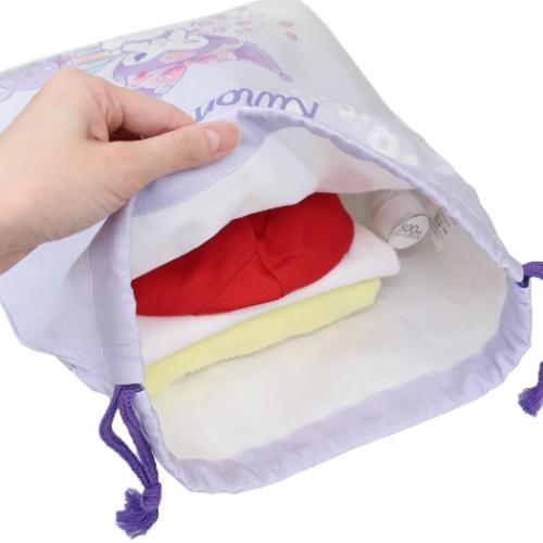 クロミ キャラクター 巾着袋 巾着L パープル サンリオ