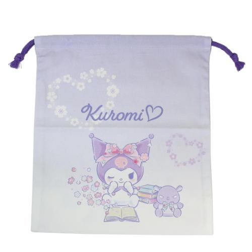 巾着袋 巾着M パープル クロミ サンリオ マルヨシ