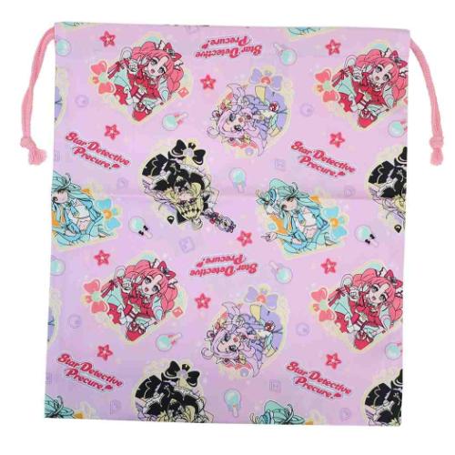 名探偵プリキュア！ 巾着L 巾着袋 アニメキャラクター