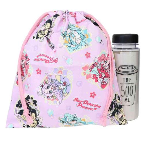 巾着M 巾着袋 名探偵プリキュア！ マルヨシ 新学期準備雑貨