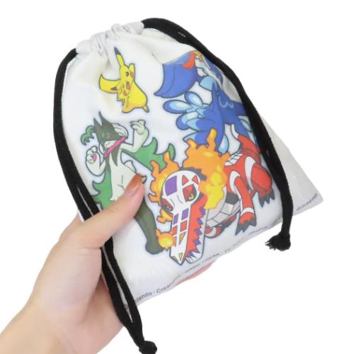 ポケットモンスター ポケモン キャラクター 巾着袋 キャラクター巾着S グレー マルヨシ