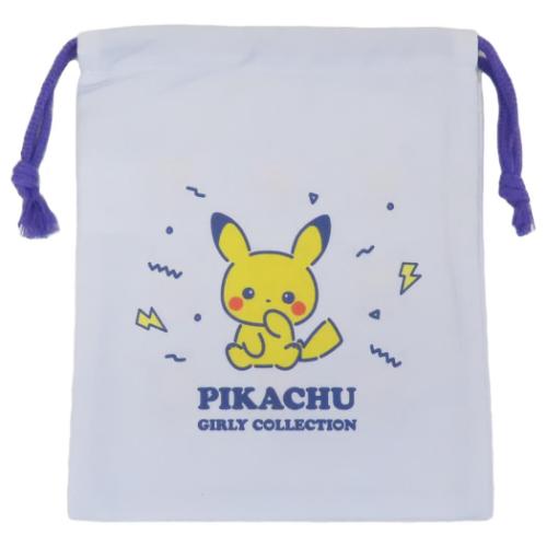 巾着袋 キャラクター巾着S ポケットモンスター パープル マルヨシ ポケモン