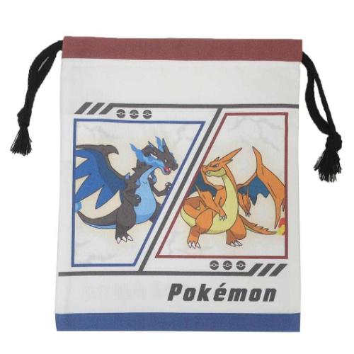 ポケットモンスター 巾着S きんちゃくポーチ 巾着袋 シロ ポケモン集合 ポケモン キャラクター