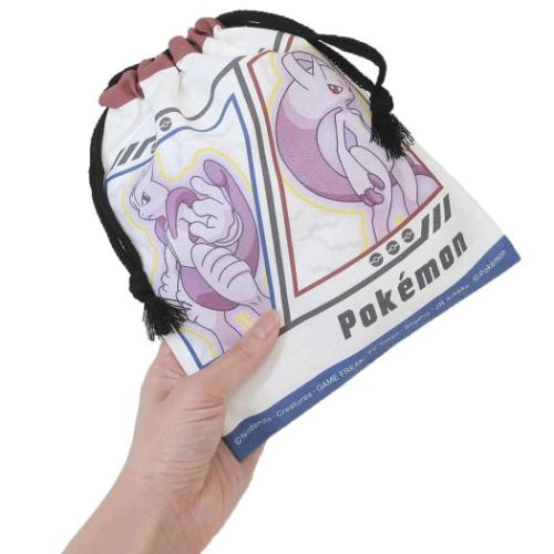ポケットモンスター 巾着S きんちゃくポーチ 巾着袋 シロ ポケモン集合 ポケモン キャラクター
