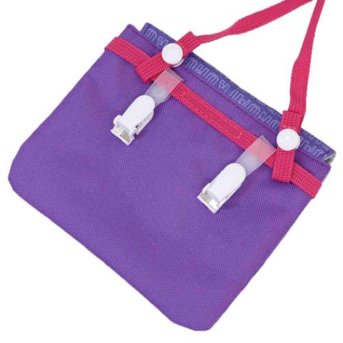 クロミ キャラクター クリップポケット クリップポケットショルダー付き パープル サンリオ グッズ