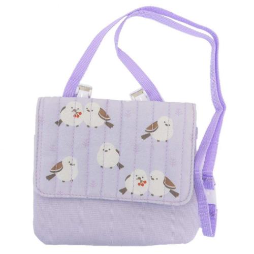 クリップポケット Ciao クリップポケットショルダー付き パープル 新入学 子ども用ポーチ キッズポーチ
