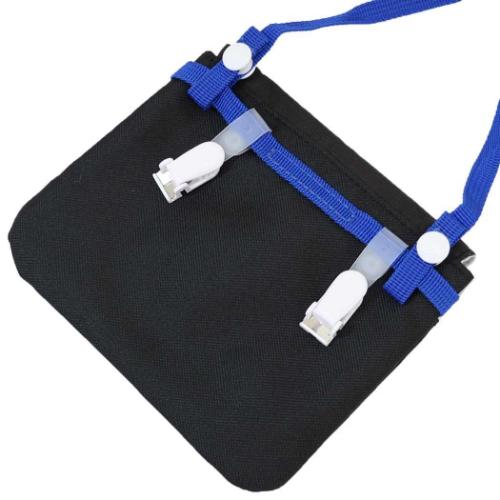 クリップポケットショルダー付き クリップポケット ポケモン ポケットモンスター クロ ピカチュウ マルヨシ 子供用ポーチ キッズポーチ キャラクター