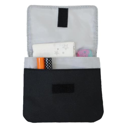 クリップポケットショルダー付き クリップポケット ポケモン ポケットモンスター クロ ピカチュウ マルヨシ 子供用ポーチ キッズポーチ キャラクター