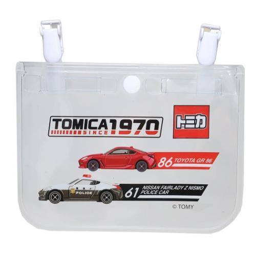 トミカ キャラクター クリップポケット クリアクリップポケット クリア 新入学 TOMICA グッズ