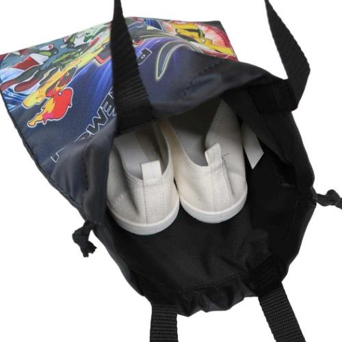 ポケットモンスター シューズバッグ 巾着シューズケース クロ ポケモン集合 ポケモン マルヨシ